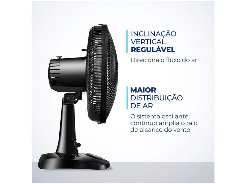 Imagem de Ventilador de Mesa Mondial Super Power VSP-30-B - 30cm 3 Velocidades