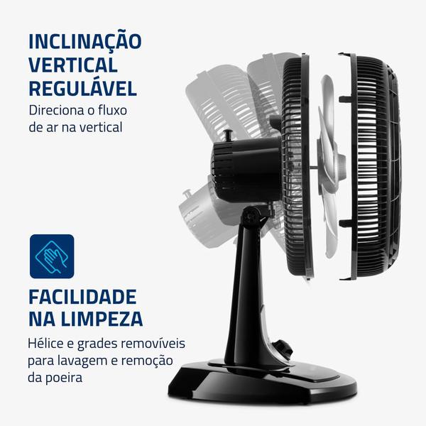 Imagem de Ventilador de Mesa Mondial - Turbo 06 Pás - VT-30-NB