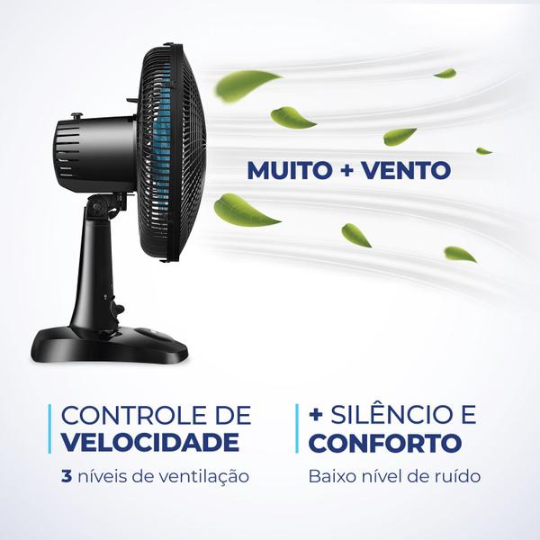 Imagem de Ventilador de mesa mondial vsp 30 ap s power 30cm 110v