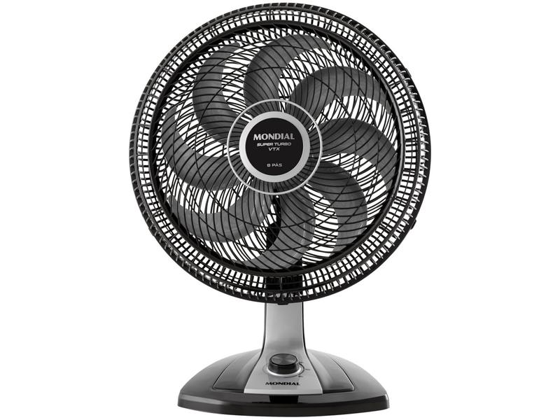 Ventilador de Mesa Mondial VTX-40-8P Turbo 40cm 3 Velocidades Ventilador de Mesa Mondial VTX-40-8P Turbo 40cm 3 Velocidades