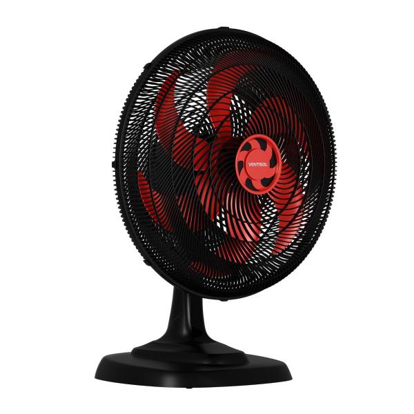 Imagem de Ventilador de Mesa Osc Motor Turbo 135w com 6 Pás Premium 127v ou 220v Ventisol