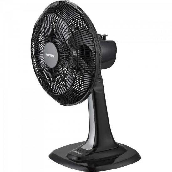 Imagem de Ventilador De Mesa Oscilante 30cm Com 6 Pás Turbo Preto/ventisol