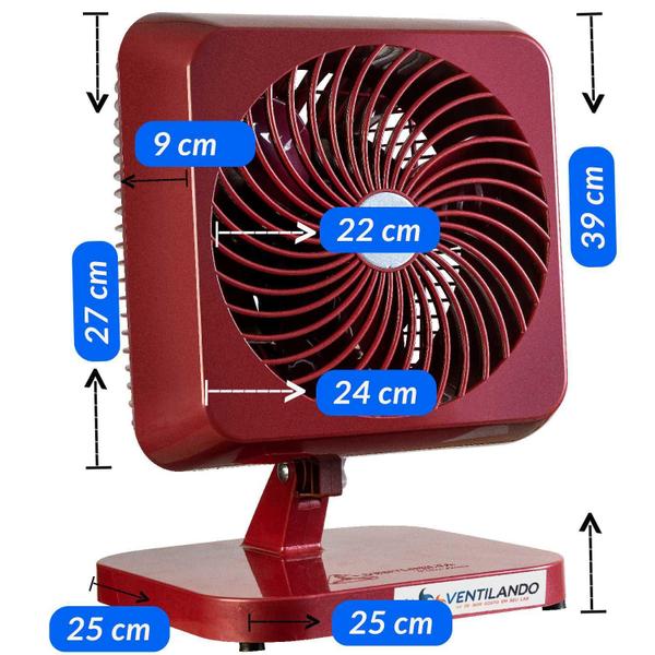 Imagem de Ventilador De Mesa Oscilante Mesa/Parede Delta Marsala 220V