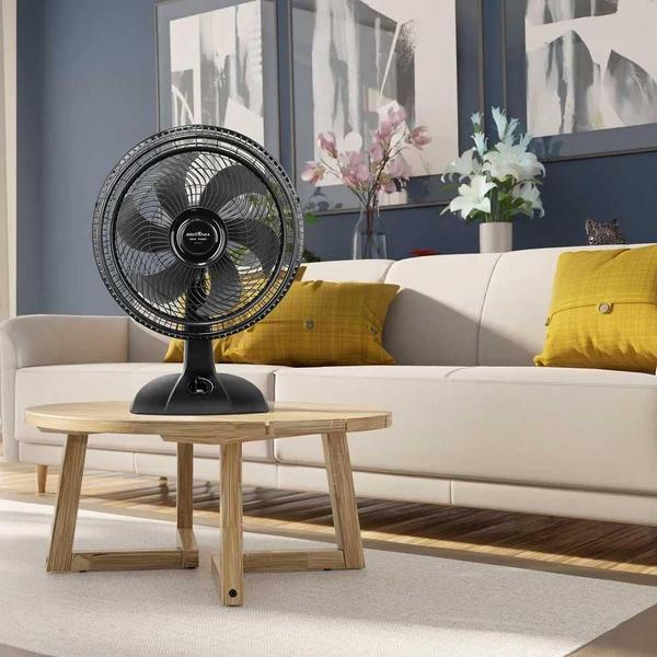 Imagem de Ventilador de Mesa/Parede Britânia 150W BVT401 Preto - 127V