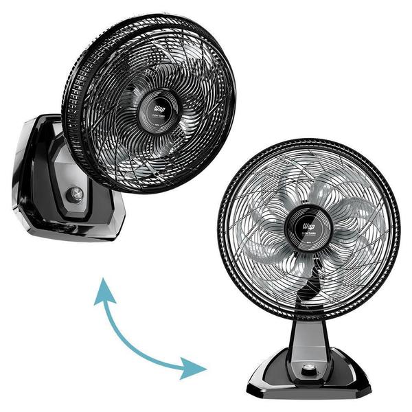 Imagem de Ventilador De Mesa Parede Silencioso 50Cm Flow Turbo 220V