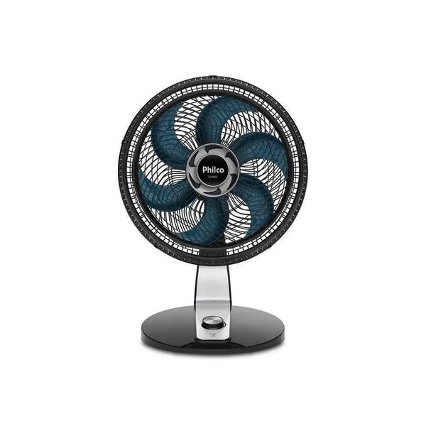 Imagem de Ventilador de Mesa Philco PVT400 Turbo 155W Preto - 127V