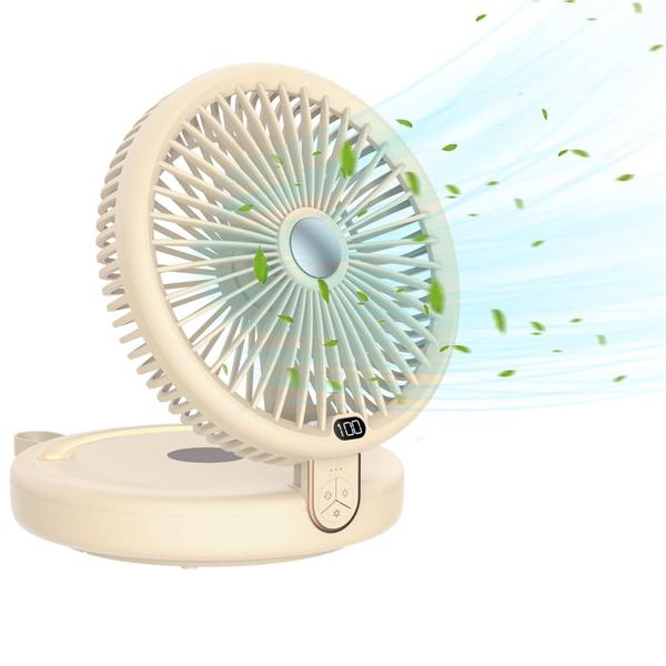 Imagem de Ventilador de mesa SLub Auto-Oscillating Vortex 6 velocidades 4000mAh Khaki