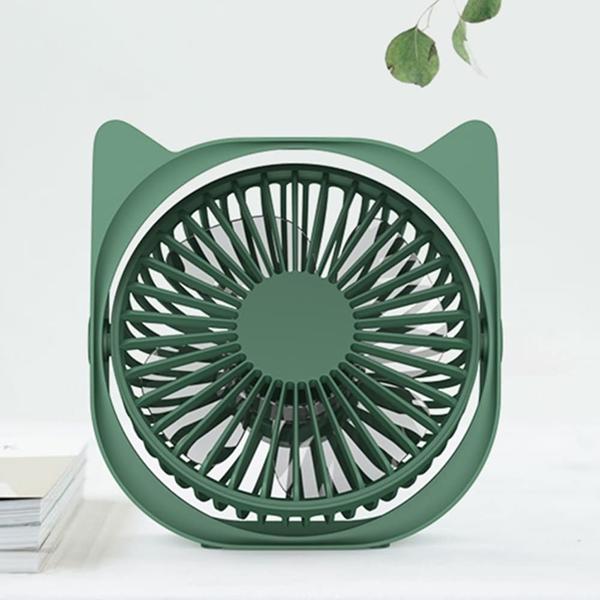 Imagem de Ventilador de mesa TRIIFON Small Personal USB 3 Velocidades Verde