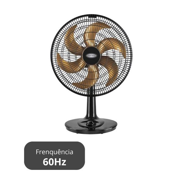 Imagem de Ventilador de Mesa Turbo 40cm Ventimais Preto e Bronze 110V