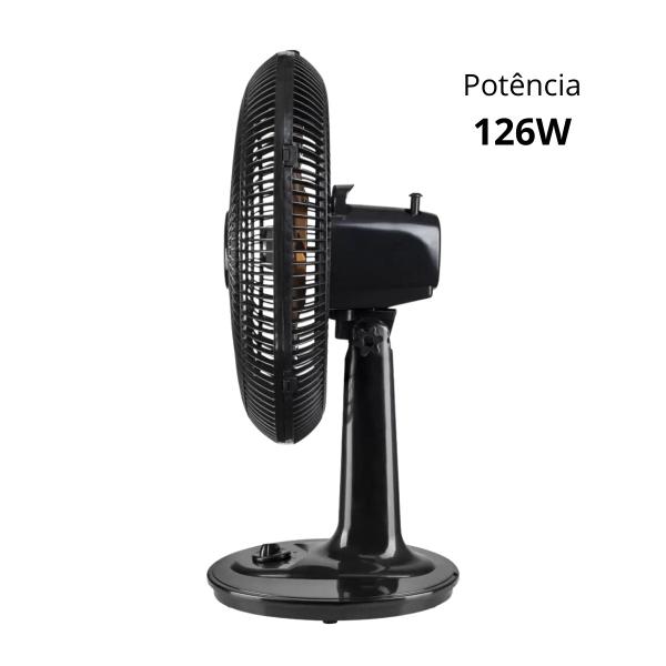 Imagem de Ventilador de Mesa Turbo 40cm Ventimais Preto e Bronze 110V