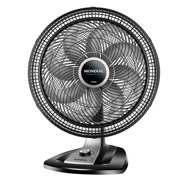 Imagem de Ventilador De Mesa Turbo 50cm 8 Pás 140W Vtx-50-8P Pt 220V