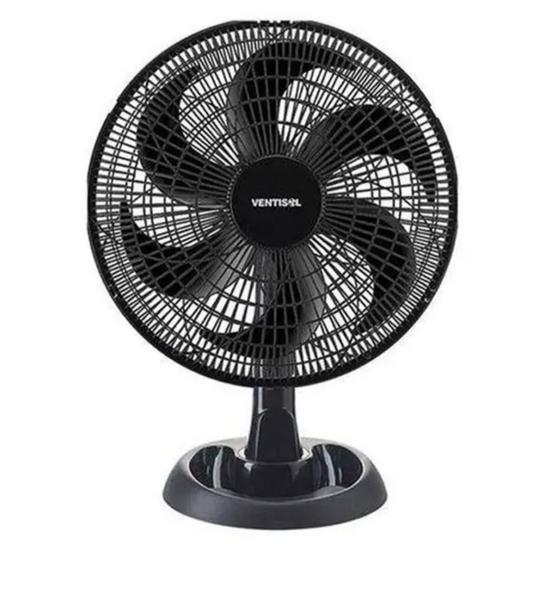 Imagem de Ventilador De Mesa Turbo Eco 30cm Preto 110v Ventisol 127V