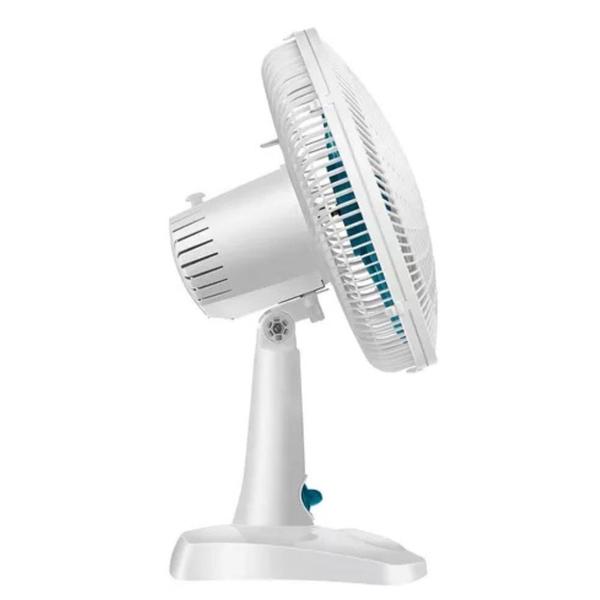 Imagem de Ventilador De Mesa Ultra V-30b 30cm 6 Pás Branco Azul 127v