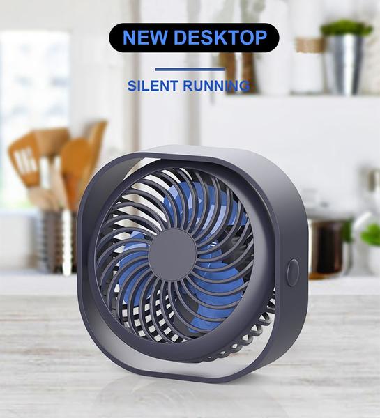 Imagem de Ventilador de mesa USB Wokex Portable Desktop Table 360 Rotation