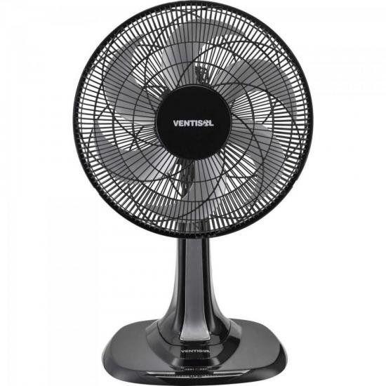 Imagem de Ventilador de Mesa Ventisol Turbo 6 30cm Preto/Cinza 220v