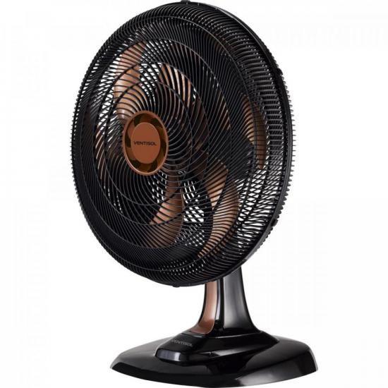 Imagem de Ventilador de Mesa Ventisol Turbo 6 50cm Bronze 127v