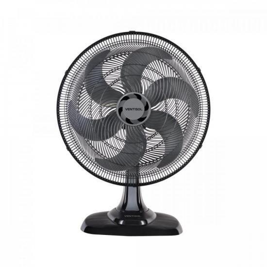 Imagem de Ventilador de Mesa Ventisol Turbo 6 50cm Preto 220v F002