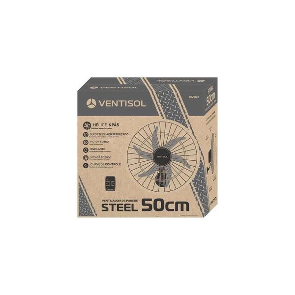 Imagem de Ventilador de Parede 50cm Pr Bivolt Comercial 200W -Ventisol