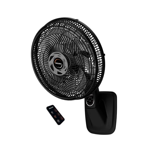 Imagem de Ventilador de Parede com Controle Mallory 40Cm Smart Control Preto 220V