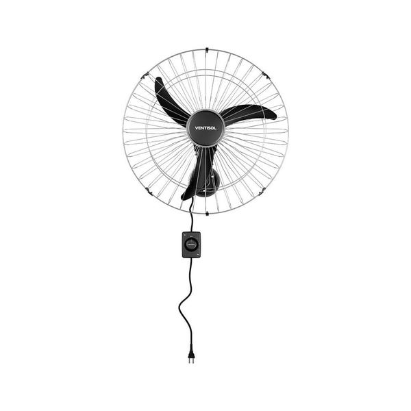 Imagem de Ventilador de Parede Osc 60CM NEW Preto 220V Ventisol - Casa dos Fogões