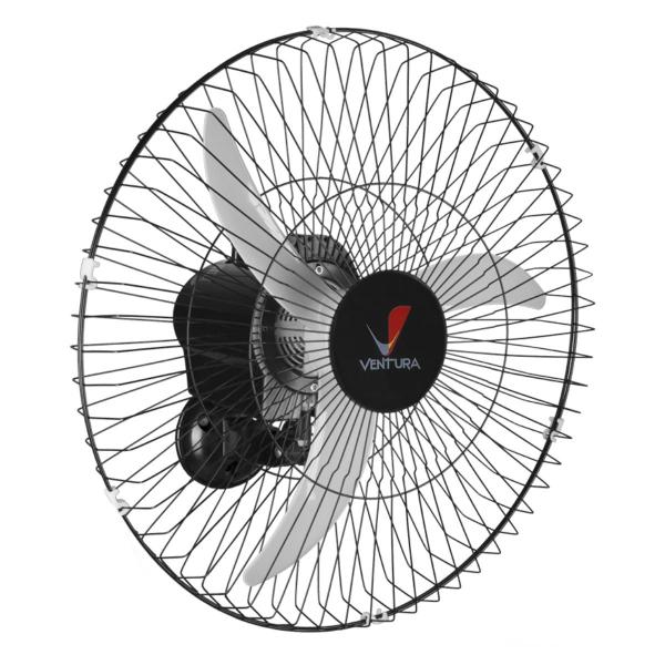 Imagem de Ventilador de Parede Oscilante 60cm Bivolt 150w Preto Ventura Venti Delta 