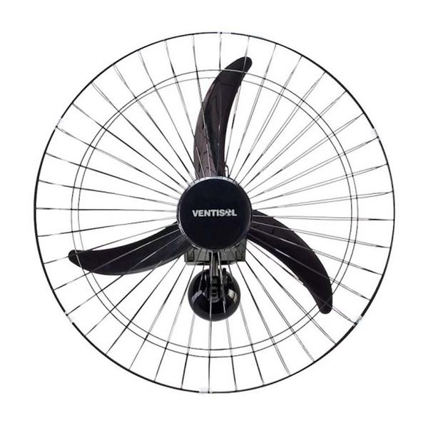 Imagem de Ventilador De Parede Oscilante 60cm Preto Bivolt Ventisol