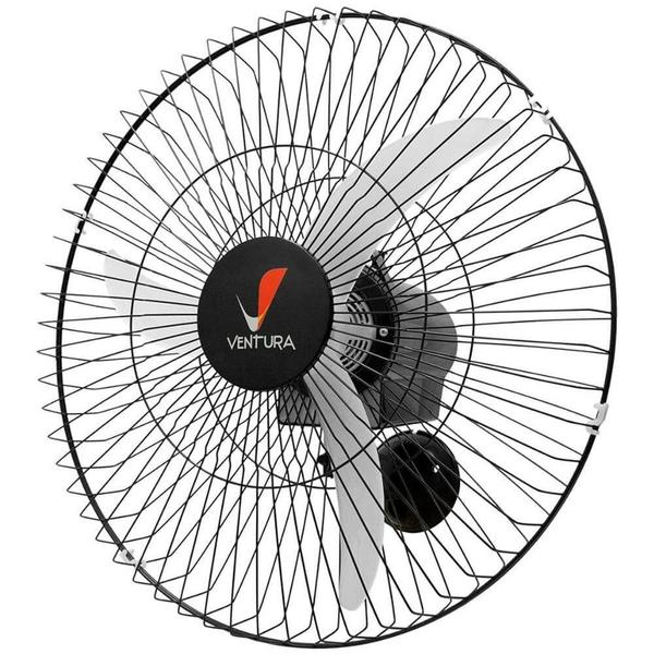 Imagem de Ventilador de Parede Oscilante 60cm Ventura Preto Bivolt - 79-6425 - VENTI DELTA