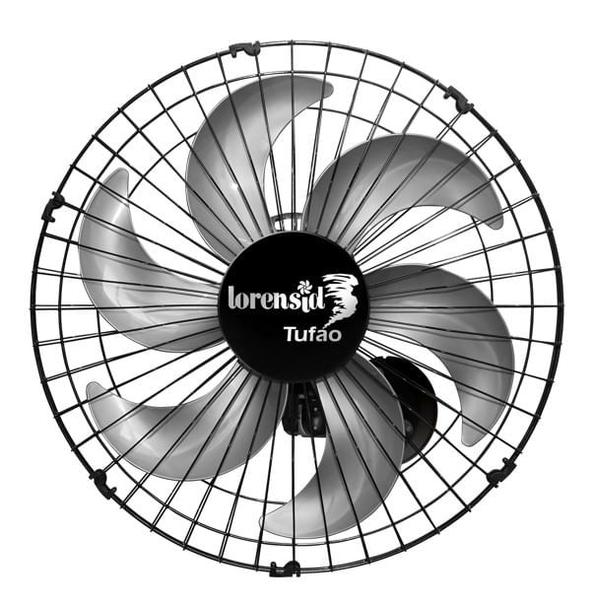 Imagem de Ventilador de Parede Tufão 50Cm Loren Sid Preto Bivolt