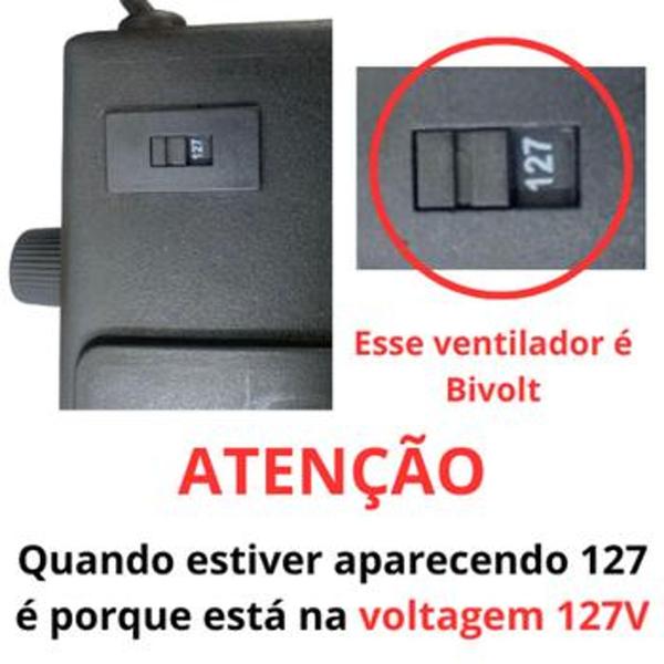 Imagem de Ventilador de Parede Venti-Delta Premium 60cm Bivolt Grade de Aço