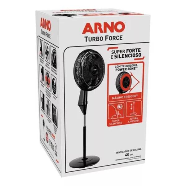 Imagem de Ventilador De Pe Arno Turbo Force 40Cm Super Forte 110V