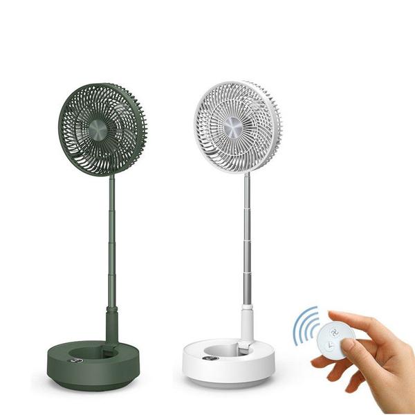 Imagem de Ventilador de pedestal recarregável dobrável (branco)