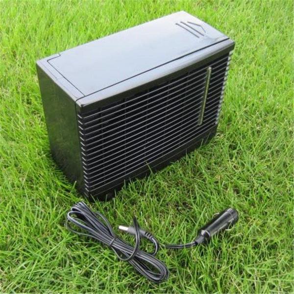 Imagem de Ventilador de refrigerador de ar condicionado portátil para carro Unifizz 12V preto