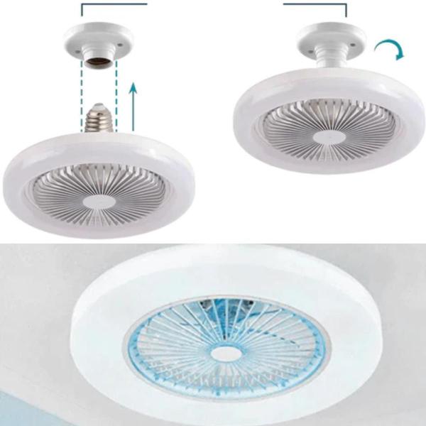 Imagem de Ventilador De Teto 36w Com Luzes De Multi Funções Pendente