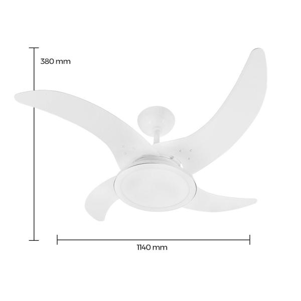 Imagem de Ventilador de Teto 4 Pás 110V Mareiro Tron Ventiladores