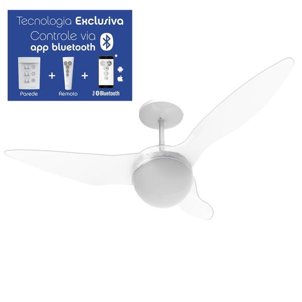 Imagem de Ventilador De Teto Aliseu Terral Cristal Bluetooth+Remot+Par