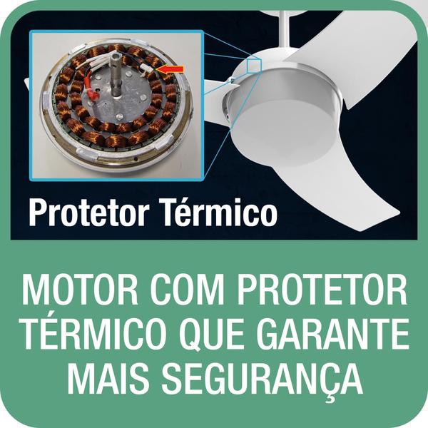 Imagem de Ventilador De Teto Aliseu Wave Com Controle Remoto 127V