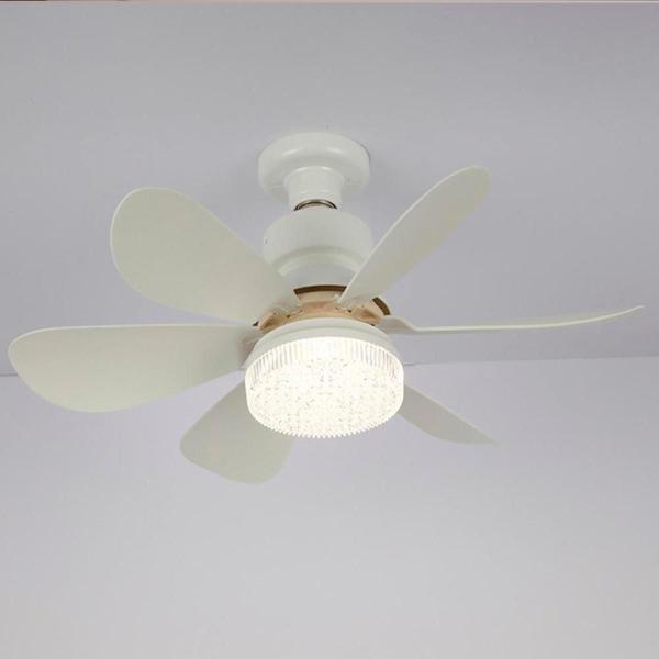 Ventilador De Teto Bivolt Moderna 6 Pás Controle E Lâmpada - Higa Imagem de Ventilador De Teto Bivolt Moderna 6 Pás Controle E Lâmpada