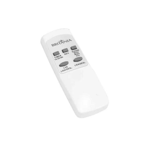 Ventilador De Teto Com Controle Britânia Cristal Bvt05B 220V - Britania Imagem de Ventilador De Teto Com Controle Britânia Cristal Bvt05B 220V