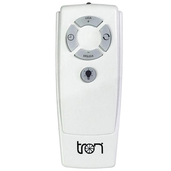 Imagem de Ventilador de Teto com Controle Remoto Silencioso Preto Tron