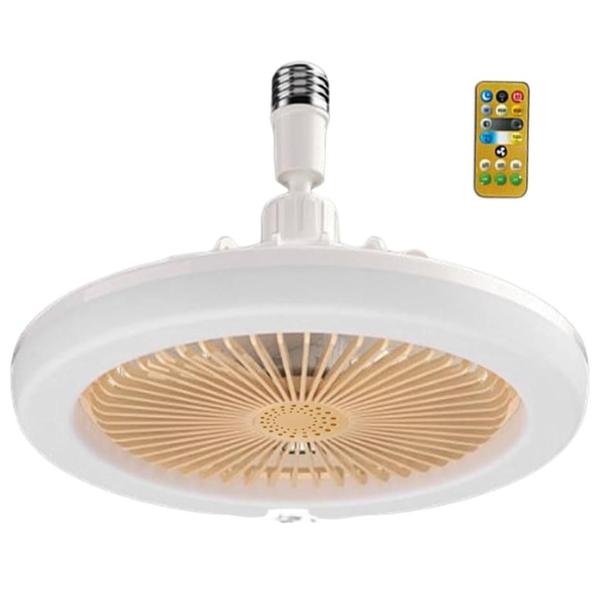 Imagem de Ventilador De Teto Com Lâmpada led e Com Controle Remoto 2 EM 1 bivolt