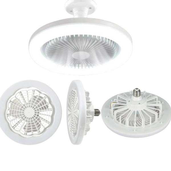 Imagem de Ventilador de Teto com Luminária e Controle - Premium