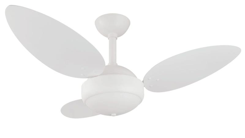 Imagem de Ventilador de Teto Infinity Commerce Colonial Branco 3 Pás Mdf Branca 220V 1057