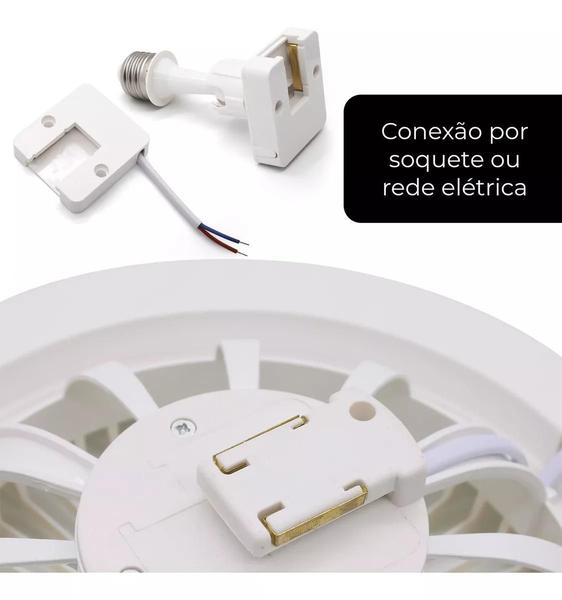 Ventilador De Teto Inteligente: Ventilador De Teto Com Luz De Led Integrada Controle Remoto - DK Imagem de Ventilador De Teto Inteligente: Ventilador De Teto Com Luz De Led Integrada Controle Remoto