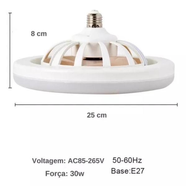 Ventilador De Teto Inteligente: Ventilador De Teto Com Luz De Led Integrada Controle Remoto - DK Imagem de Ventilador De Teto Inteligente: Ventilador De Teto Com Luz De Led Integrada Controle Remoto