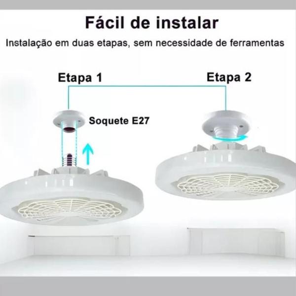 Ventilador De Teto Inteligente: Ventilador De Teto Com Luz De Led Integrada Controle Remoto - DK Imagem de Ventilador De Teto Inteligente: Ventilador De Teto Com Luz De Led Integrada Controle Remoto