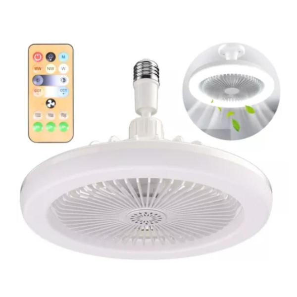 Imagem de Ventilador de Teto LED com Controle Remoto - BIVOLT - 30W