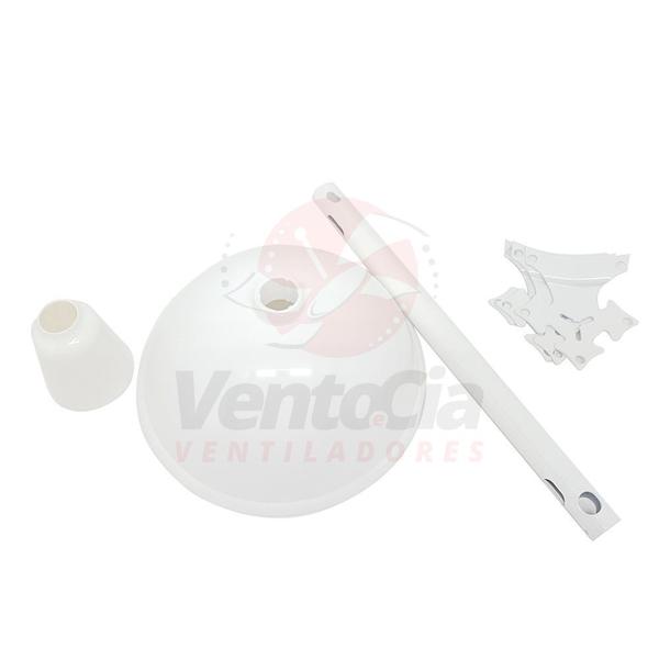 Imagem de Ventilador De Teto Light Branco 3 Pás Brancas Motor Grande 127v Venti Delta