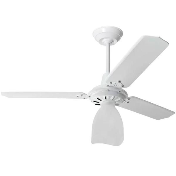 Imagem de Ventilador de Teto Loren-Sid Diplomata Lumi M3 com 3 Pás Branco 220V