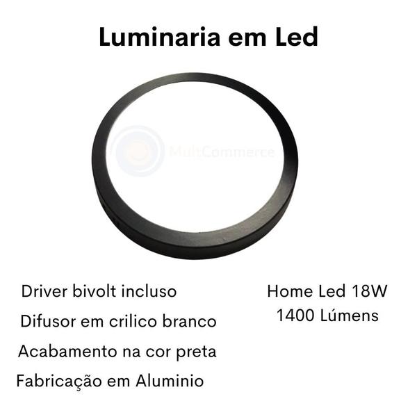 Imagem de Ventilador De Teto Luxo Led Copacabana Tabaco 220v