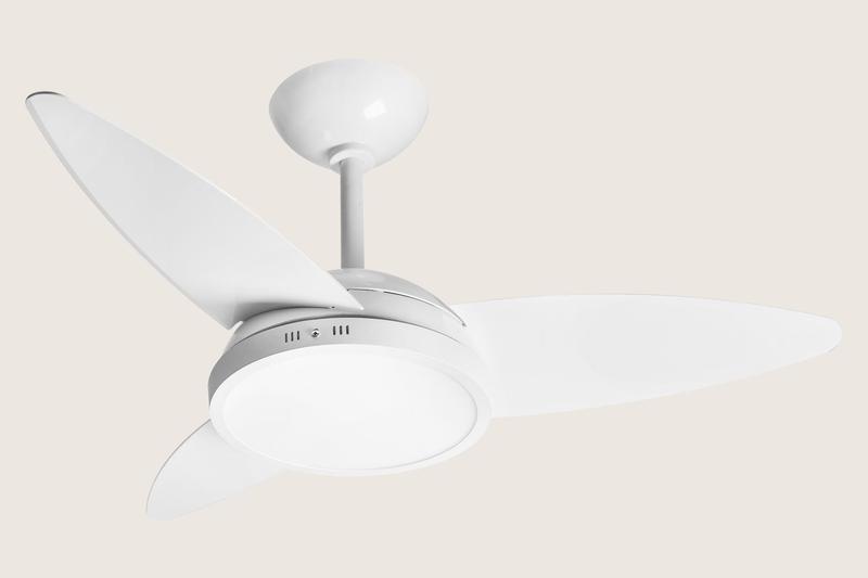 Imagem de Ventilador de Teto Lykan Branco Led 24W 3000K 127V Tron